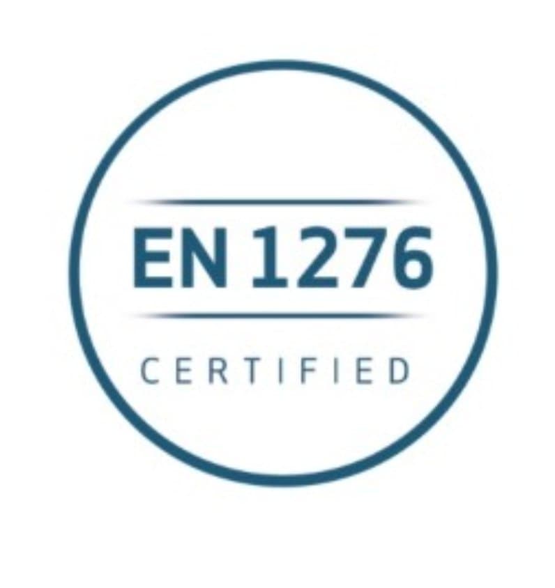 EN 1276 Certified